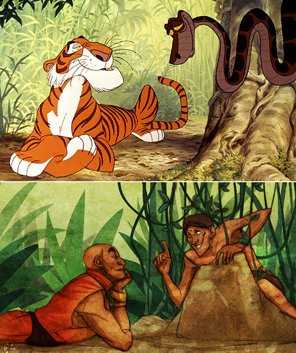 Shere Khan (เชียร์คาน) จาก The Jungle Book เมาคลีลูกหมาป่า