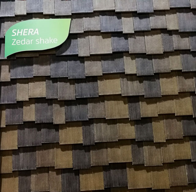 SHERA Zedar Shake เป็นหลังคา เฌอร่า ซีดาร์ เชค  มีทั้งสีเเบล๊คสีบราวน์-shera