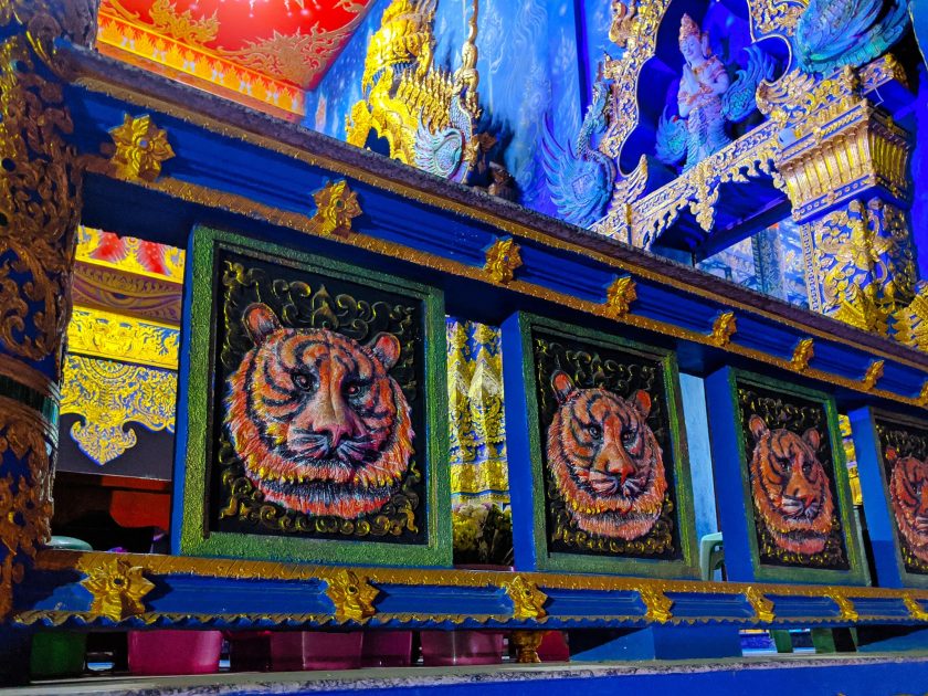 วัดร่องเสือเต้น Wat Rong Suea Ten เชียงราย
